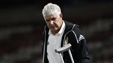 Ricardo Ferretti Tigres Head Coach during the game FC Juarez vs Tigres UANL, corresponding to the fifth round match of the Torneo Guard1anes Clausura 2021 of the Liga BBVA MX, at Olimpico Benito Juarez Stadium, on April 14, 2021.
<br><br>
Ricardo Ferretti Director tecnico de Tigres durante el partido FC Juarez vs Tigres UANL, correspondiente a la Jornada 05 del Torneo Clausura Guard1anes 2021 de la Liga BBVA MX, en el Estadio Olimpico Benito Juarez, el 14 de Abril de 2021.