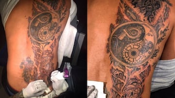 Yin, yang robótico: impresionante nuevo tatuaje de Tim Duncan