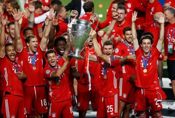 El Bayern de Munich campeón de la Champions League.