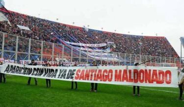 El pedido por la aparición con vida de Santiago Maldonado