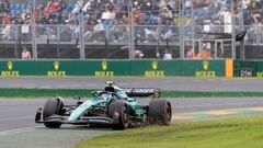 MELBOURNE, AUSTRALIA - MARCH 31: Fernando Alonso (14) driving for Aston Martin Aramco Cognizant F1 Team at The Australian Formula One Grand Prix on March 31, 2023, The Melbourne Grand Prix Circuit in Albert Park, Australia. (Photo by Ivica Glavas/Speed Media/Icon Sportswire via Getty Images)