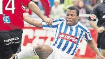 <b>OFENSIVA. </b>Uche es el objetivo número uno para la delantera del Deportivo.