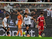 El Valencia sólo marca desde cerca