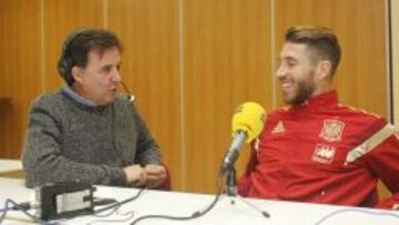 Sergio Ramos en El Larguero.