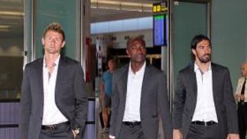 <b>DE VIAJE. </b>La plantilla irá este verano a Suecia y luego a Holanda.