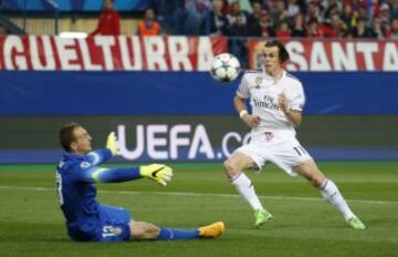 Gareth Bale y Jan Oblak
