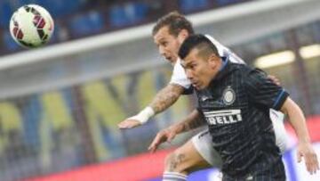 Gary Medel fue titular y jugó todo el partido.