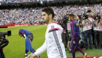 Isco salta al Bernabéu en el Clásico de la primera vuelta