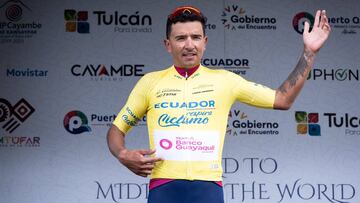 Robinson Chalapud, nuevo campeón de la Vuelta a Ecuador