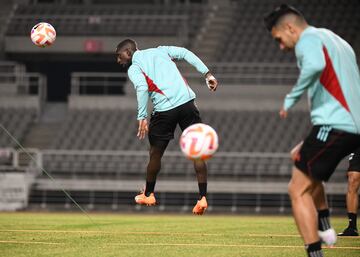 Así fue el entrenamiento de la Selección Colombia este lunes.