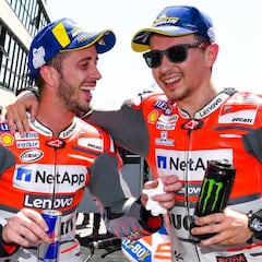 Lorenzo se mosquea por unas declaraciones de Dovizioso