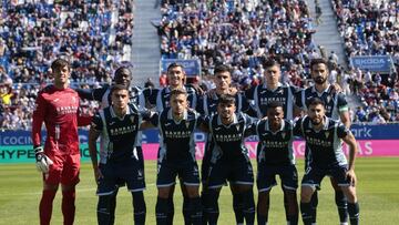 Alineación del Córdoba en Zaragoza