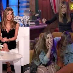 El 'susto' de Jennifer Aniston a varios fans al aparecer en el café de 'Friends'