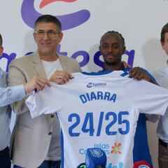 Diarrá: “El Tenerife apostó fuerte por mí”
