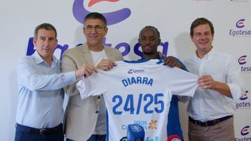 Diarrá: “El Tenerife apostó fuerte por mí”