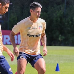 Sao Paulo inscribe a James Rodríguez para la Copa Libertadores