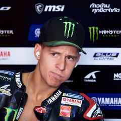Quartararo: “Es algo de carrera, pero jode mucho”