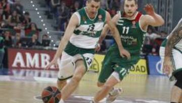 Diamantidis, ante el Laboral Kutxa.