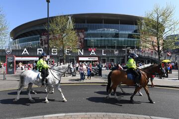 El Emirates recibe a Wenger tras el anuncio de su marcha