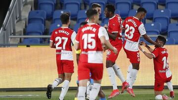 Las Palmas 1 - Girona 2: resumen, goles y resultado