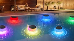 El truco para iluminar tu piscina y, además, mantenerla limpia