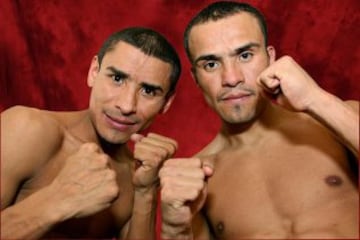 Juan y Rafael Márquez. Son boxeadores mexicanos. Juan Manuel es el más laureado, con 56 victorias en 64 peleas, 40 de ellas por KO. 