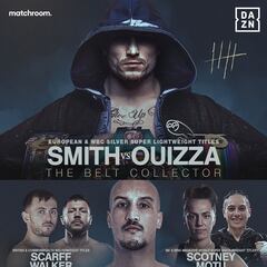 Dalton Smith vs Walid Ouizza: fecha, horario y canal de transmisión, TV, dónde ver