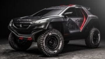 El imponente Peugeot 2008 DKR.