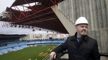 Se repara la cubierta de Balaídos un día antes de lo previsto