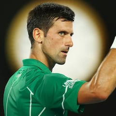 El primer set, la clave del dominio de Djokovic en el tenis