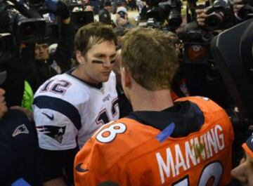 Dos leyendas del football se vieron las caras en la final de conferencia. Tom Brady y Peyton Manning están en todas las quinielas de los analistas para ser nombrado mejor quarterback de la historia.  