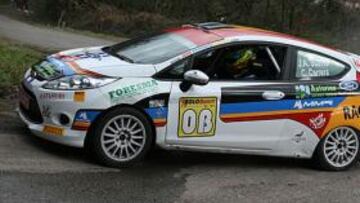 <b>'COHETE'. </b>Suárez es uno de los dos españoles de la 'WRC Academy'.