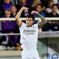 Pulisic anota un golazo en derrota del AC Milan vs Fiorentina