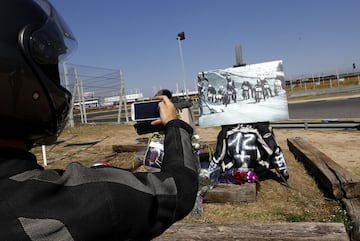 Homenaje a Ángel Nieto en el Circuito del Jarama en Madrid