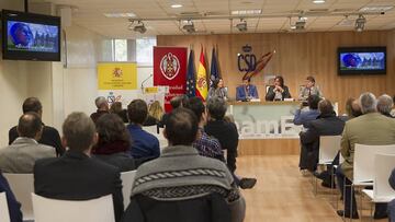 Un momento de la presentaci&oacute;n en el Consejo Superior de Deportes. 