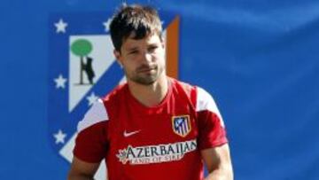 Diego Ribas, con el Atlético.