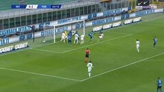 ¡Como un '9'! El gol de Alexis que le devuelve la alegría al Inter