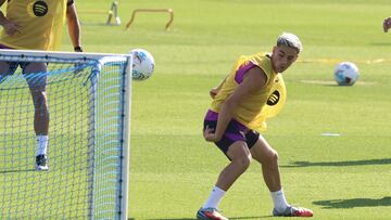 FUTBOL 2025-2026
Entrenamiento FC Barcelona previo a partido de La Liga Jornada 2 ante el Levante UD
Foto: Rodolfo Molina
Gavi