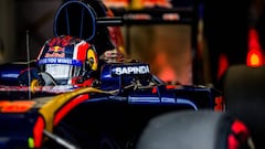 Daniil Kvyat durante el GP Alemania 2016.