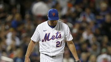 Durante el juego entre Mets y Cardinals del 18 de mayo, Max Scherzer presentó molestias en la parte izquierda del abdomen y fu retirado en la sexta entrada.