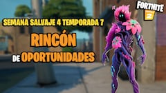 Semana Salvaje 4 (Rincón de Oportunidades) de Fortnite Temporada 7; cambios y novedades