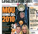 El portugués, 'Hombre del año' para 'La Gazzetta dello Sport'