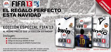 Las ediciones Especiales de FIFA 13, al mismo precio que las Estándar