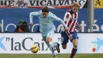 Manuel Iturra fue titular en el duelo en que su escuadra enfrent&oacute; a Atl&eacute;tico Madrid.