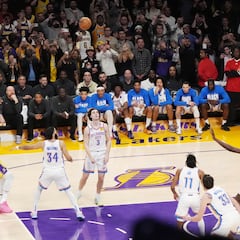 Phil Knight and his viral reaction to LeBron James record shot