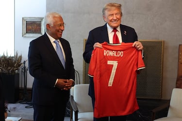 Trump recibe a Cristiano