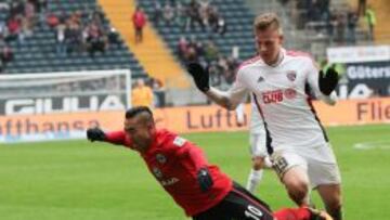 Marco Fabián disputó el partido completo contra el Ingolstadt.
