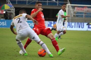 Martínez Borja y Silva marcaron los goles de rojo.