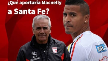 ¿Qué le aportaría Macnelly Torres a Santa Fe?