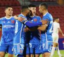 Jugó su primer partido como titular en la U y anotó en Copa Chile
